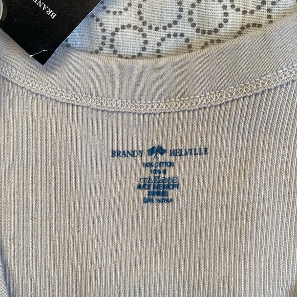 Brandy Melville Taupe Connor Tank - Picture 3 of 4